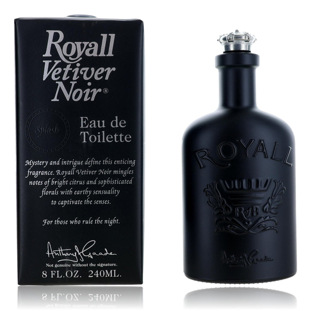 Royall Vetiver Noir By Royall Fragrance, 8 Oz Edt Splash For Men - Rochan Shop