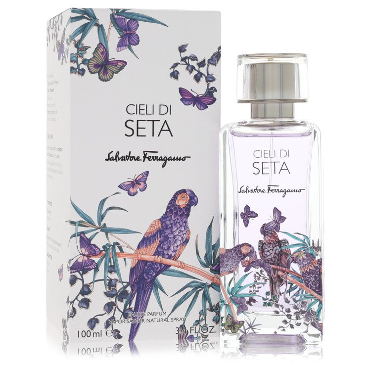 Salvatore Ferragamo Cieli Di Seta By Salvatore Ferragamo Eau De Parfum Spray (Unisex) 3.4 Oz (Men) - Rochan Shop