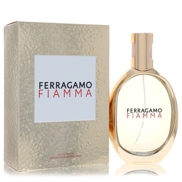 Salvatore Ferragamo Fiamma By Salvatore Ferragamo Eau De Parfum Refillable Spray (Unisex) 3.4 Oz (Women) - Rochan Shop