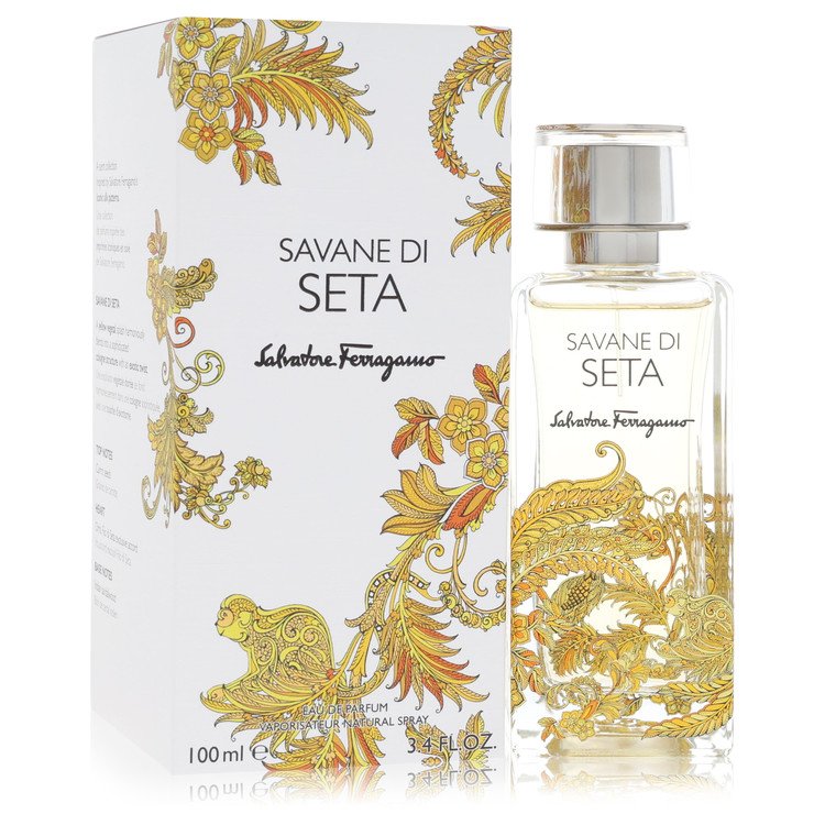 Salvatore Ferragamo Savane Di Seta By Salvatore Ferragamo Eau De Parfum Spray (Unisex) 3.4 Oz (Men) - Rochan Shop
