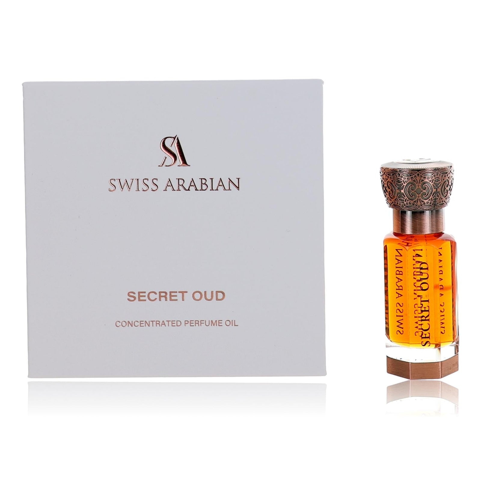 Secret Oud By Swiss Arabian, 0.4oz Concentrated Perfume Oil For Unisex - Rochan Shop