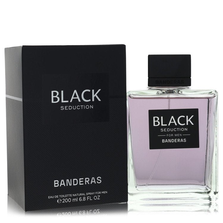 Seduction In Black By Antonio Banderas Eau De Toilette Spray 6.8 Oz (Men) - Rochan Shop