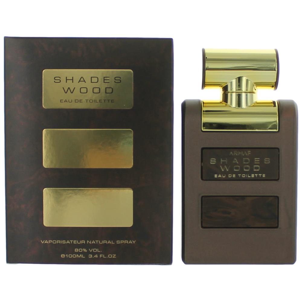 Shades Wood By Armaf, 3.4 Oz Edt Spray For Men - Rochan Shop