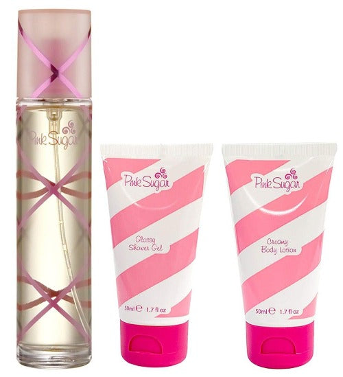 Pink Sugar 3 Piece Gift Set Aquolina Women's Gift Sets - Rochan Shop