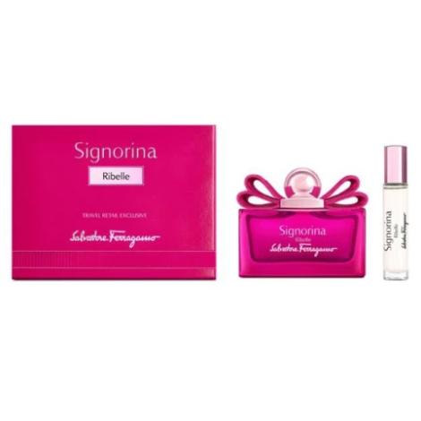 Signorina Ribelle 2 Piece Gift Set Salvatore Ferragamo Women's Gift Sets - Rochan Shop