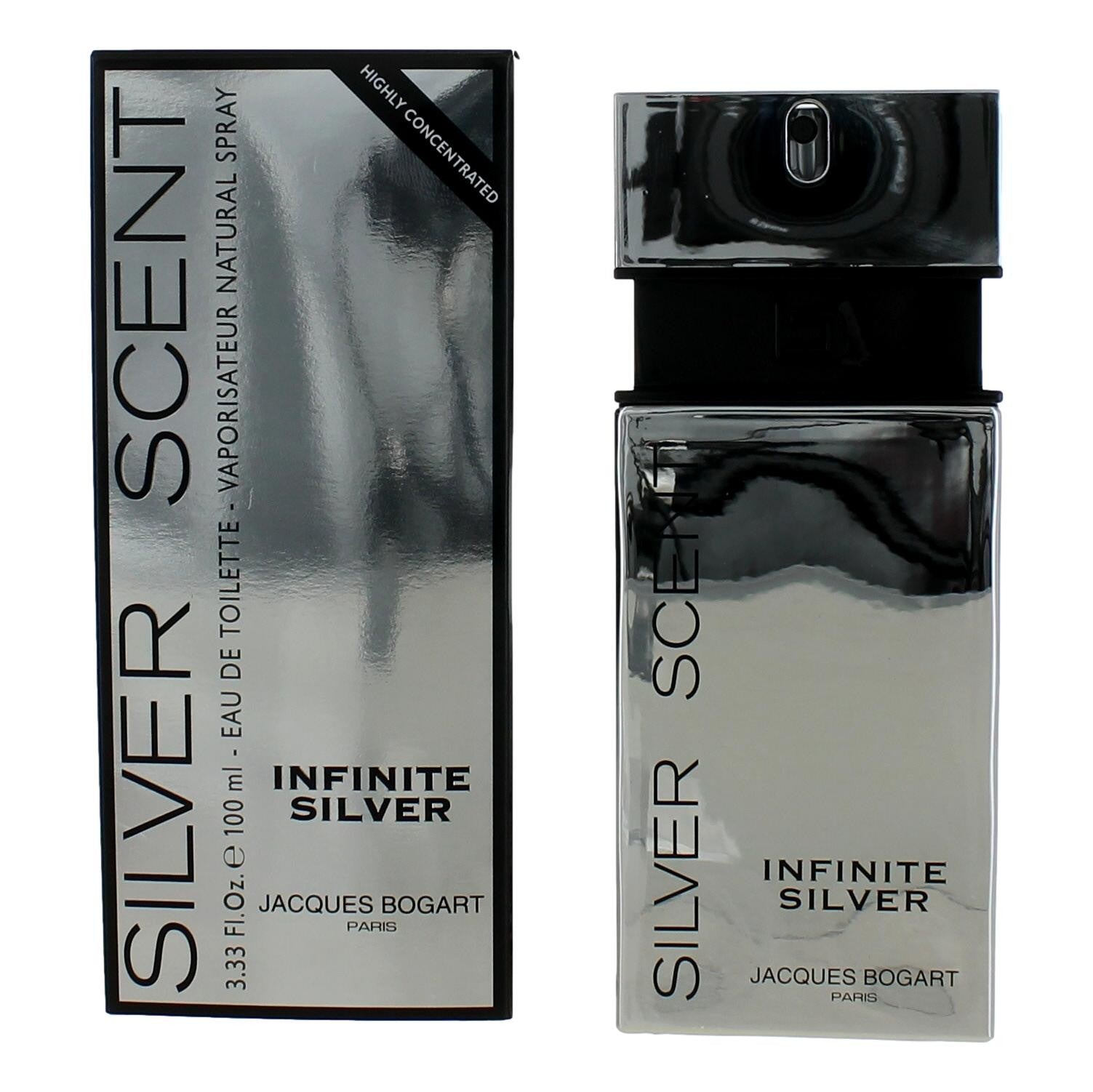 Silver Scent Infinite Silver By Jacques Bogart, 3.33 Oz Edt For Men - Rochan Shop