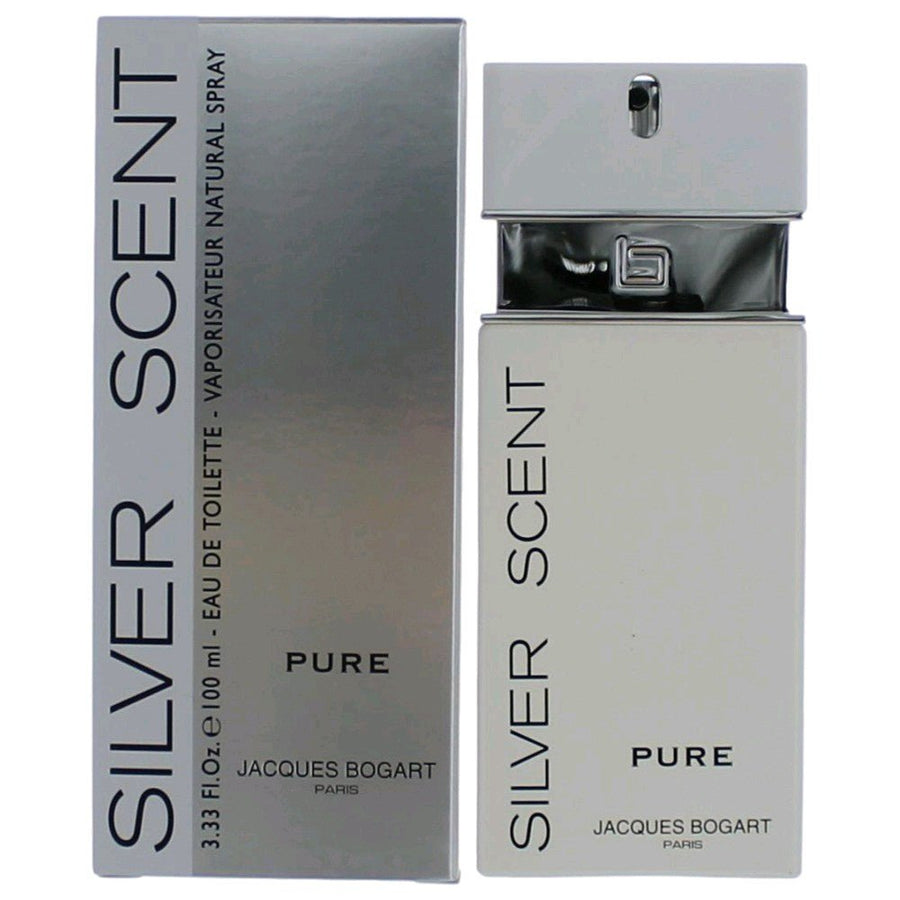 Silver Scent Pure By Jacques Bogart, 3.4 Oz Edt Spray For Men - Rochan Shop