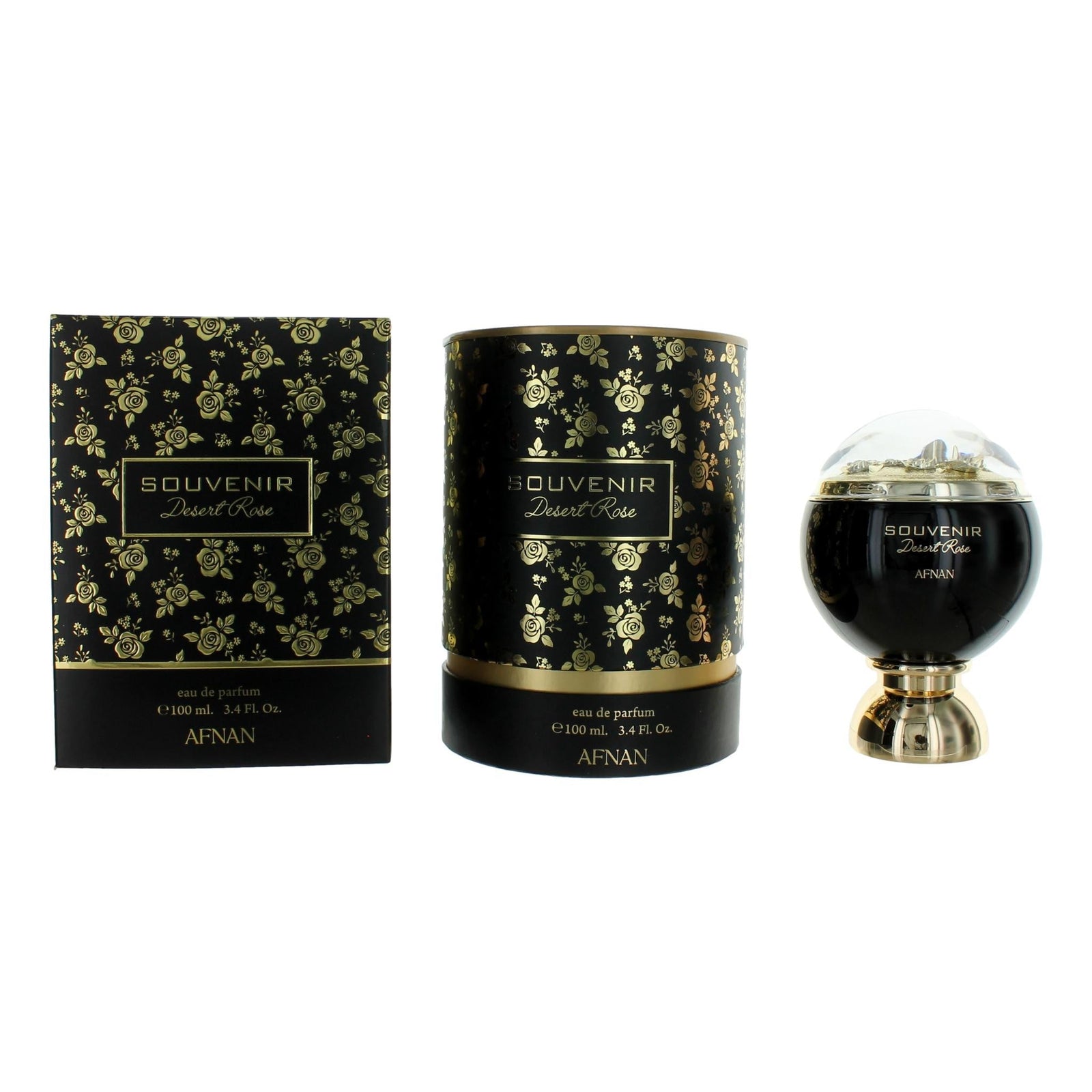 Souvenir Desert Rose By Afnan, 3.4 Oz Edp Spray For Women - Rochan Shop