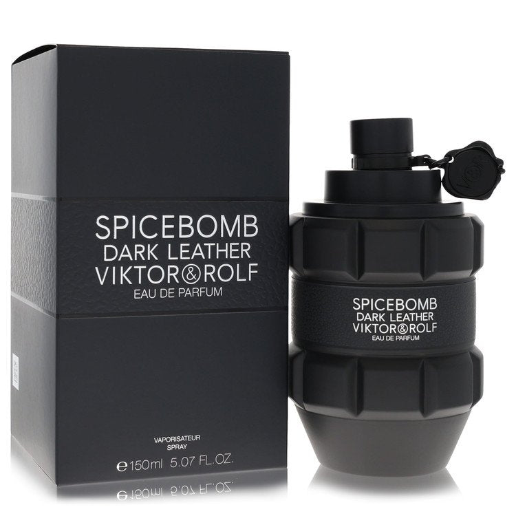 Spice Bomb Dark Leather By Viktor & Rolf Eau De Parfum Spray 5 Oz (Men) - Rochan Shop