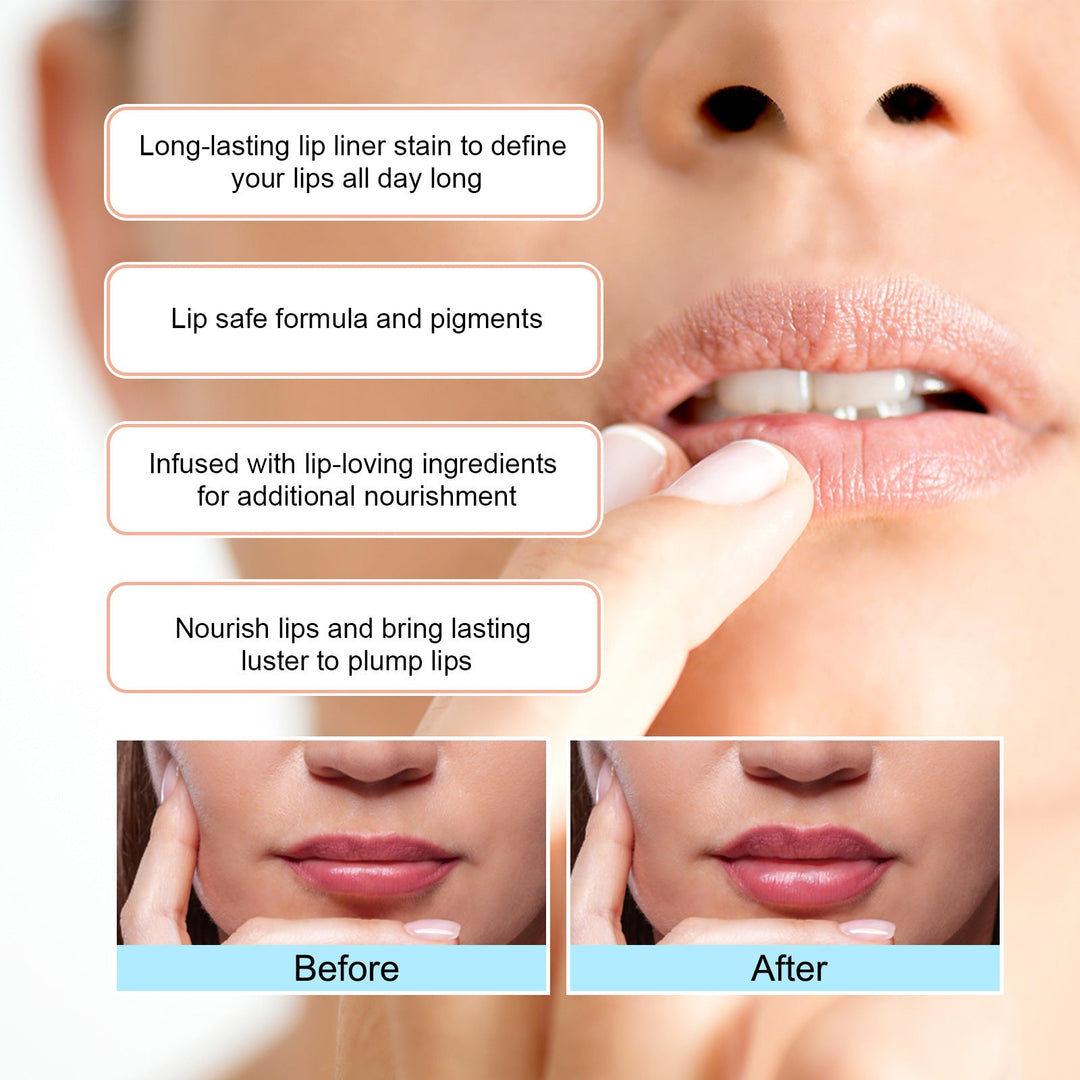 Stripping Lip Liner Outline Waterproof Tattoo Lipstick - Rochan Shop