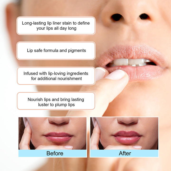 Stripping Lip Liner Outline Waterproof Tattoo Lipstick - Rochan Shop