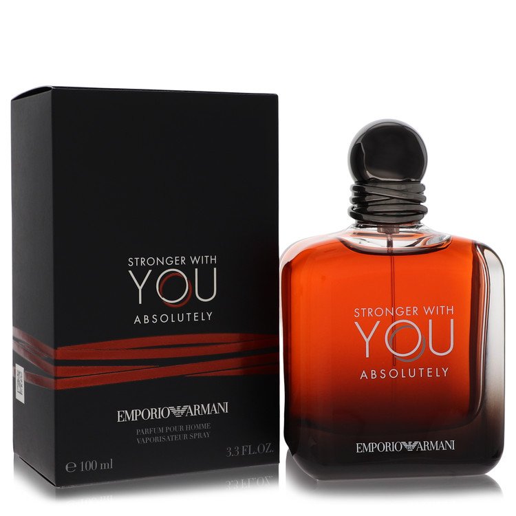 Stronger With You Absolutely By Giorgio Armani Eau De Parfum Spray 3.3 Oz (Men) - Rochan Shop