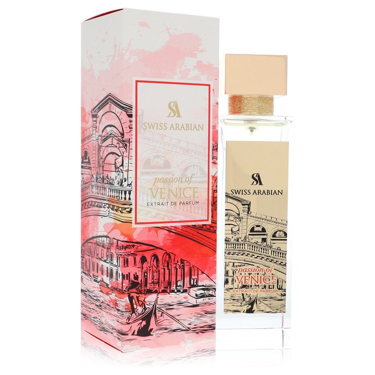 Swiss Arabian Passion Of Venice By Swiss Arabian Extrait De Parfum Spray (Unixex) 3.4 Oz (Women) - Rochan Shop