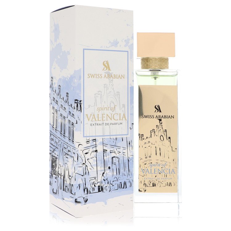 Swiss Arabian Spirit Of Valencia By Swiss Arabian Extrait De Parfum Spray (Unisex) 3.4 Oz (Men) - Rochan Shop