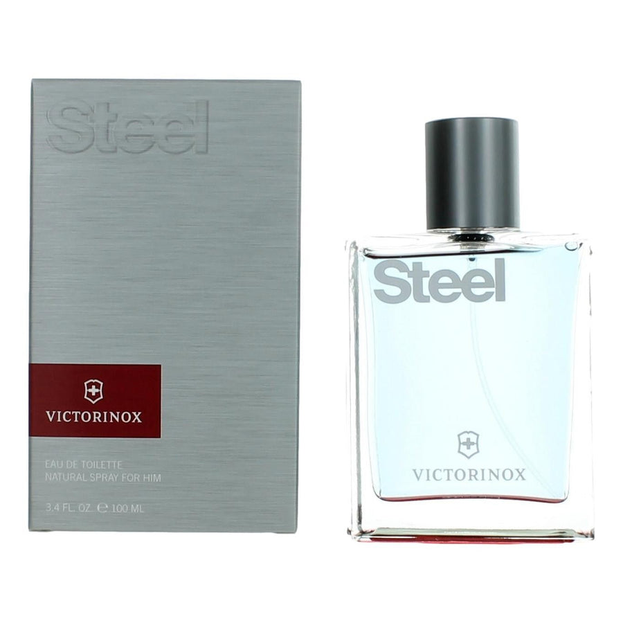 Swiss Army Steel By Swiss Army, 3.4 Oz Edt Spray For Men - Rochan Shop