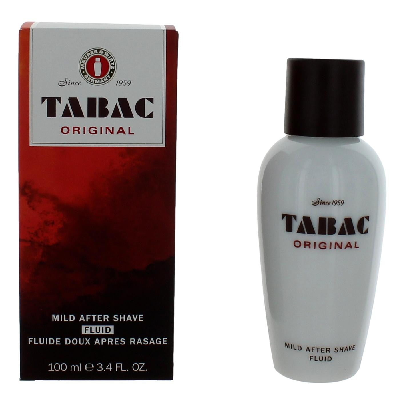 Tabac By Maurer & Wirtz, 3.4 Oz Mild After Shave Splash For Men - Rochan Shop
