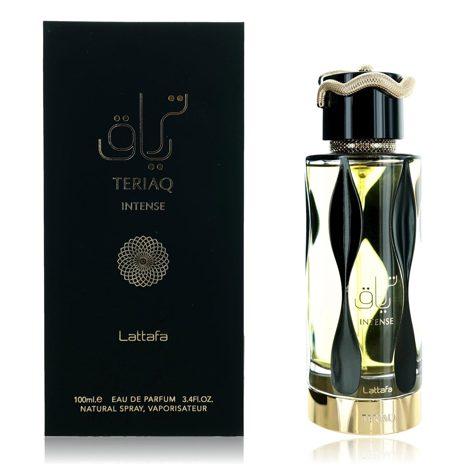 Teriaq Intense By Lattafa, 3.4 Oz Edp Spray For Unisex - Rochan Shop