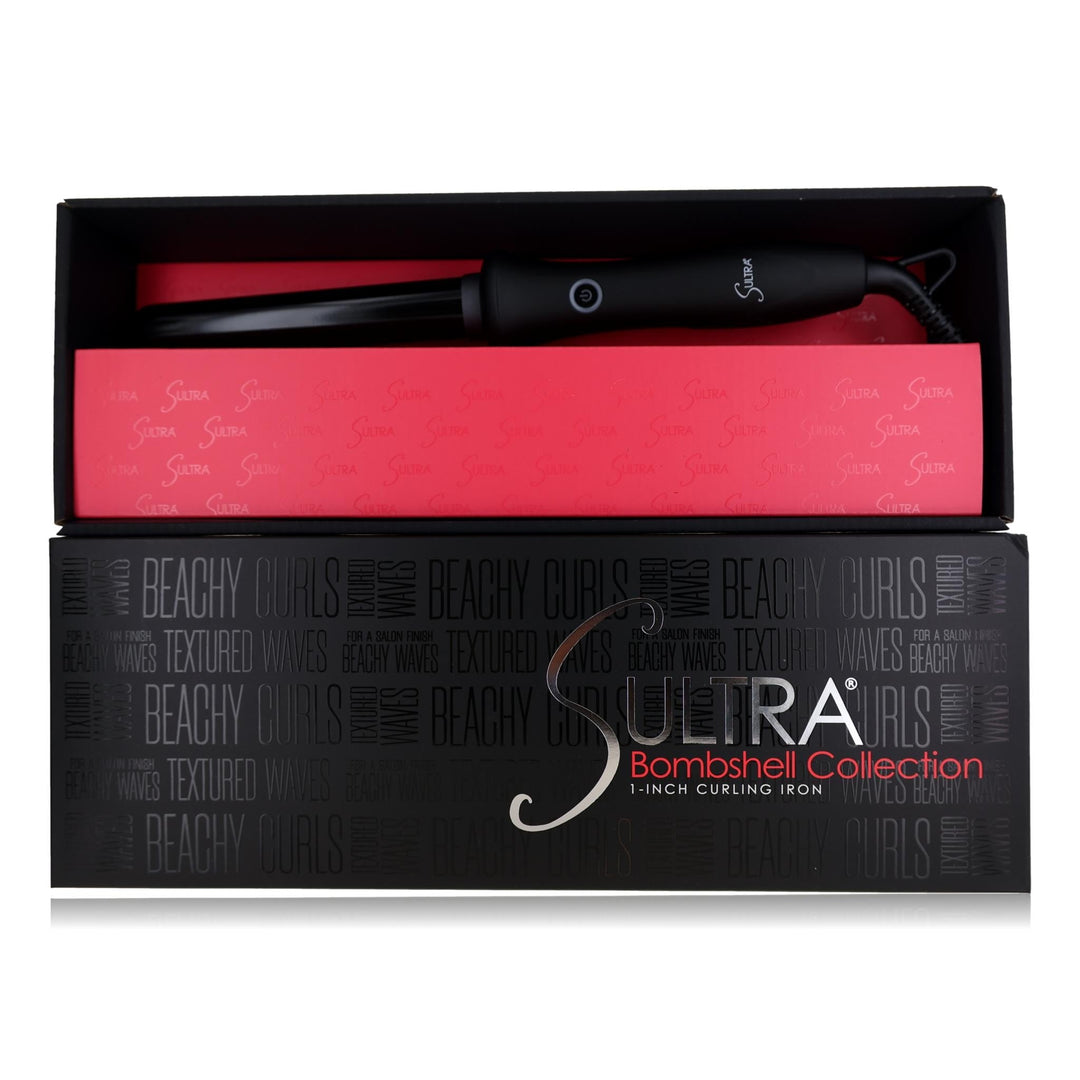 The Bombshell Rod Curling Iron By Sultra 1" Inch - Rochan Shop