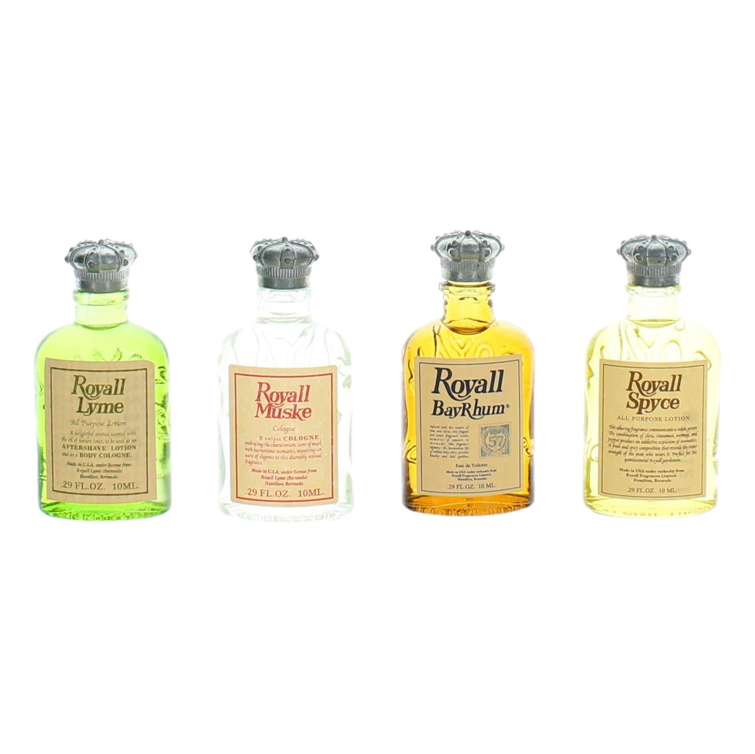 The Heritage Collection By Royall Fragrances, 4 Piece Mini Set For Men - Rochan Shop