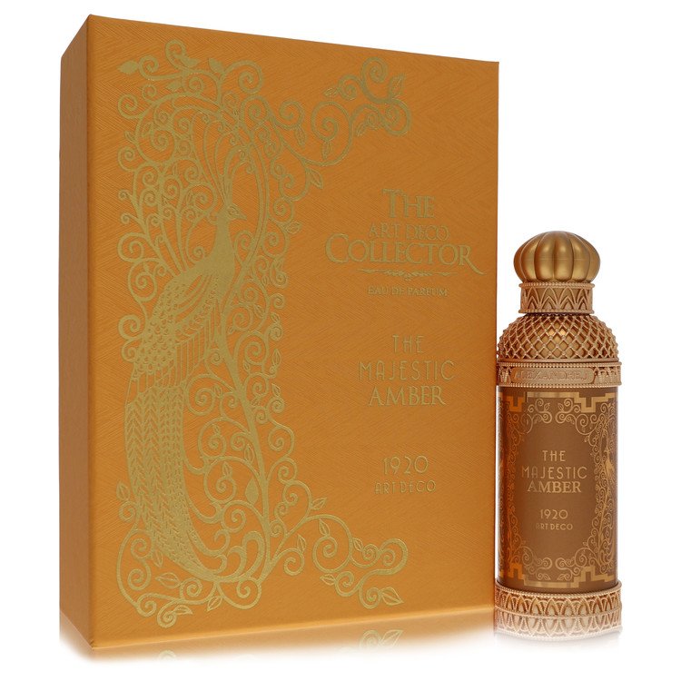 The Majestic Amber Eau De Parfum Spray (Unisex) By Alexandre J (Women) - Rochan Shop