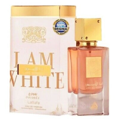 Lattafa Ana Abiyedh White Poudree Eau De Parfum Lattafa (Unisex) - Rochan Shop