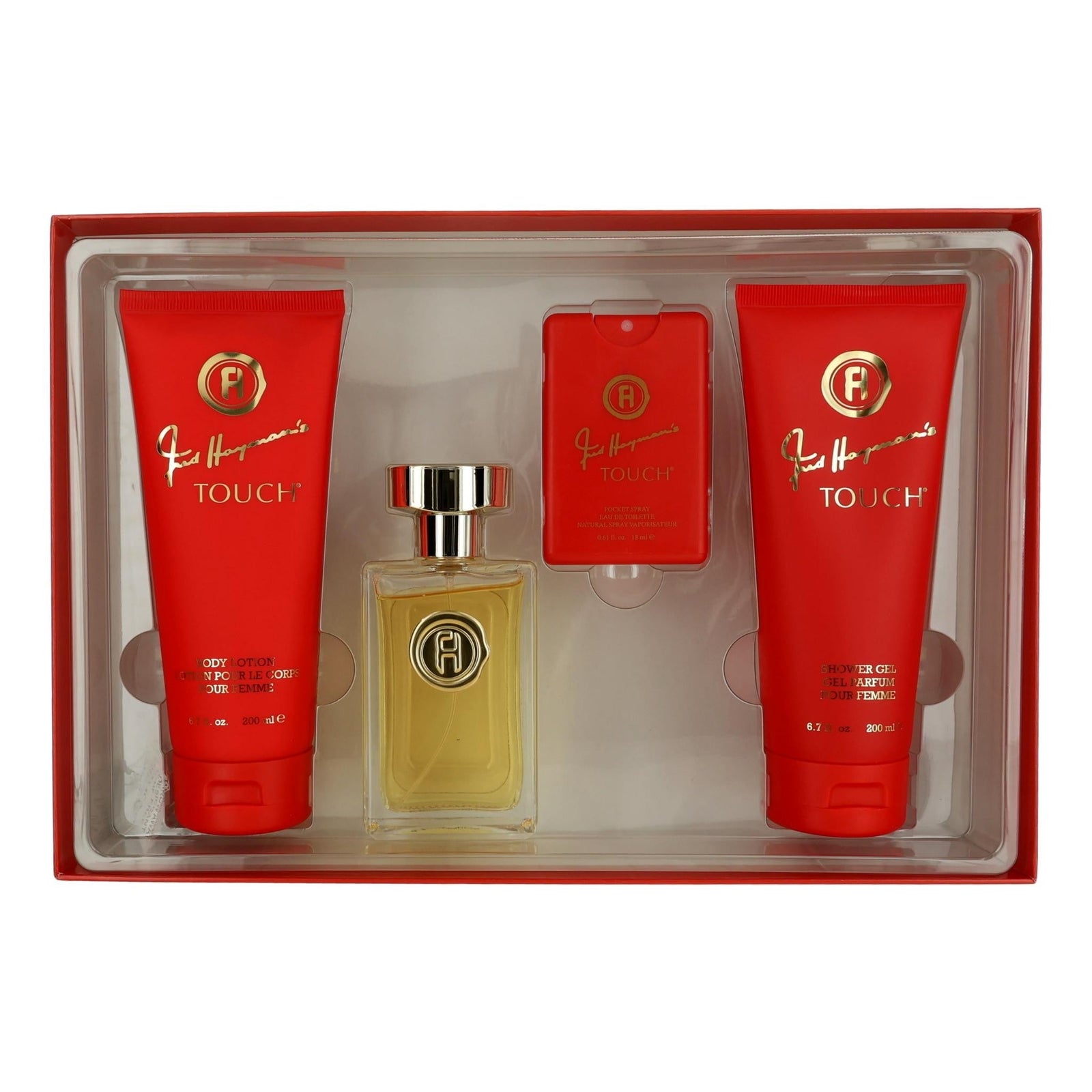 Touch By Fred Hayman, 4 Piece Gift Set For Omen - Rochan Shop