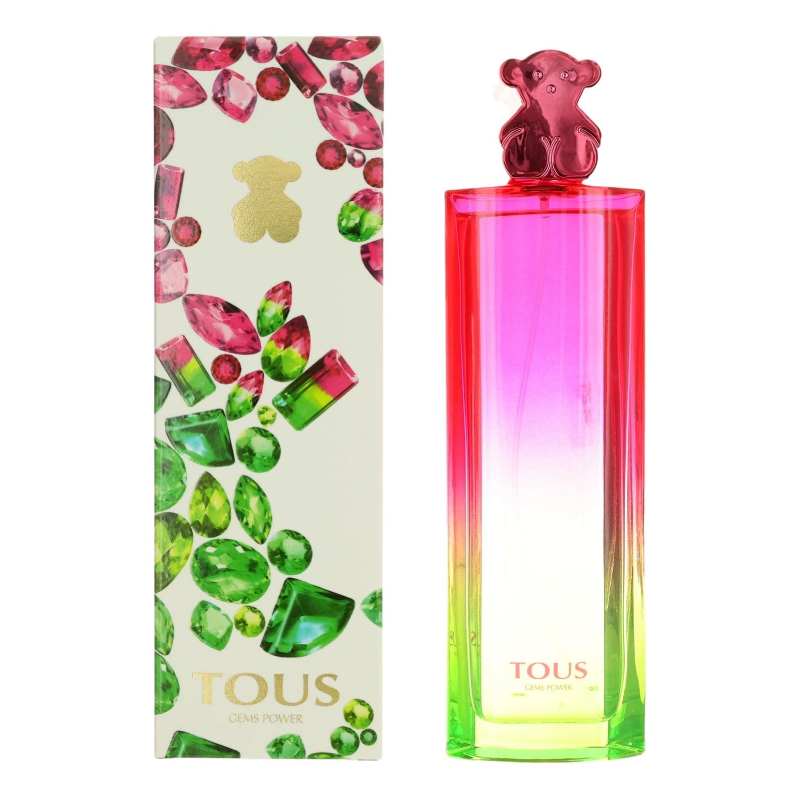 Tous Gems Power By Tous, 3 Oz Edt Spray For Women - Rochan Shop