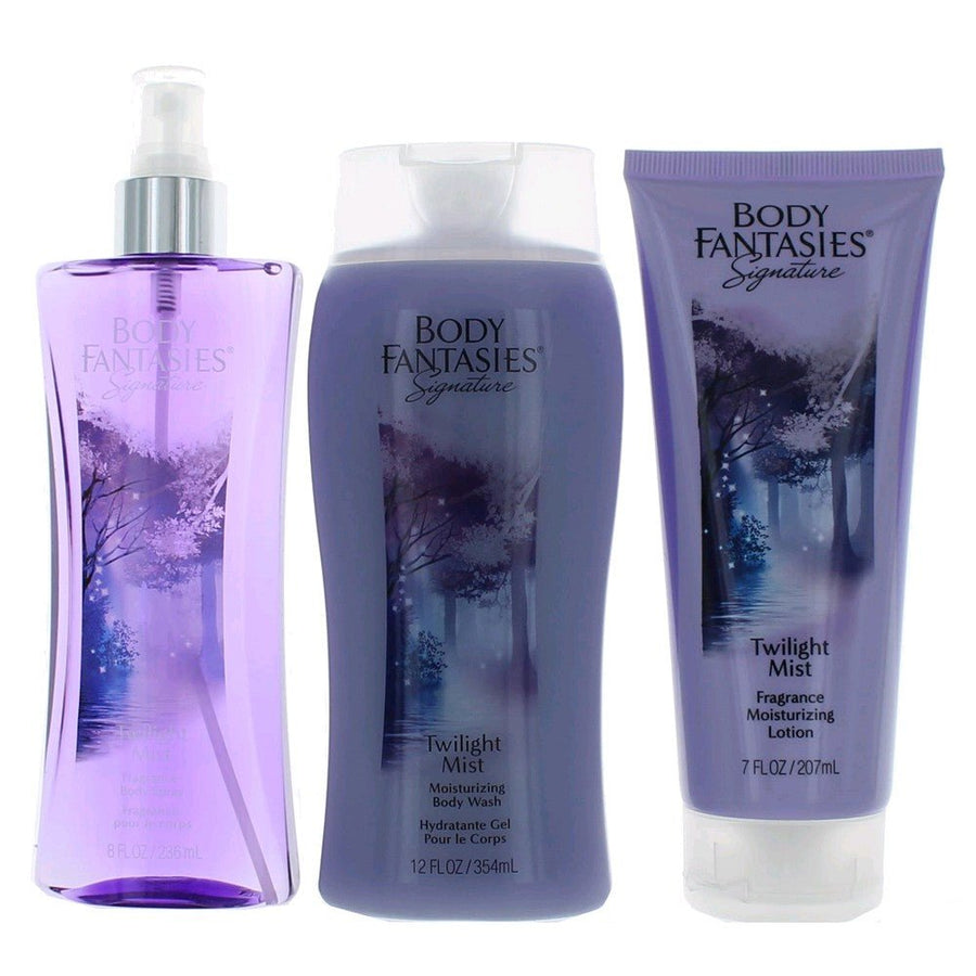 Twilight Mist By Body Fantasies, 3 Piece Set For Women - Rochan Shop
