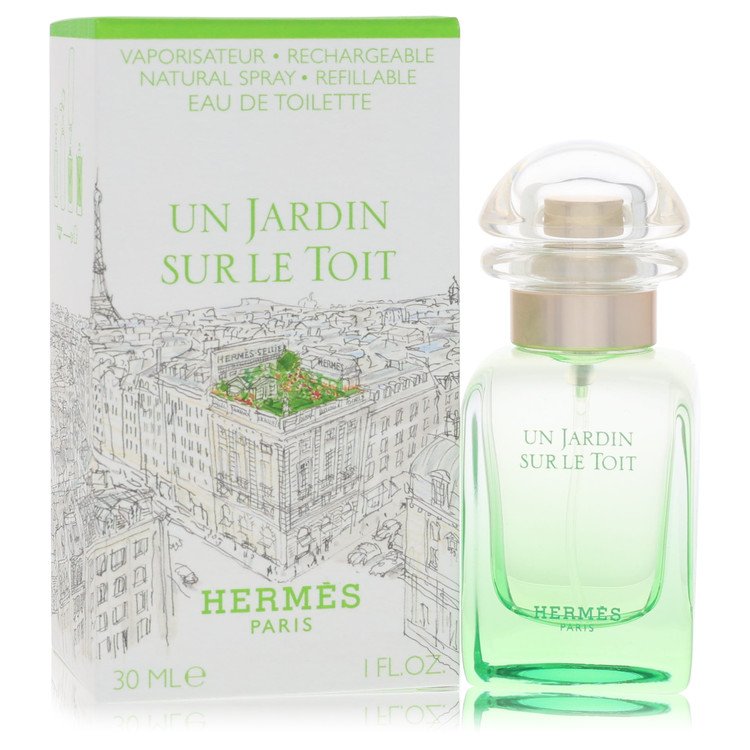 Un Jardin Sur Le Toit By Hermes Eau De Toilette Spray 1.0 Oz (Men) - Rochan Shop