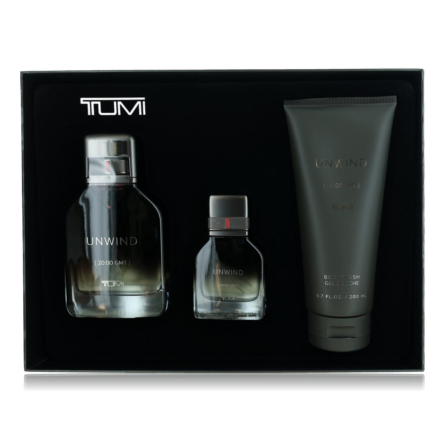 Unwind [20:00 Gmt] By Tumi, 3 Piece Gift Set For Men - Rochan Shop