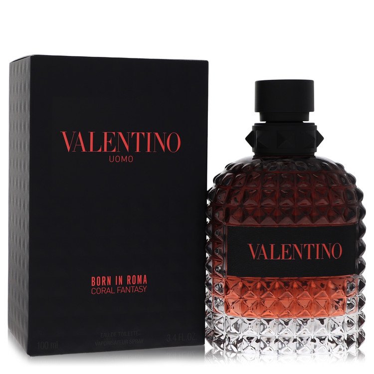 Valentino Uomo Born In Roma Coral Fantasy Eau De Toilette Spray By Valentino (Men) - Rochan Shop