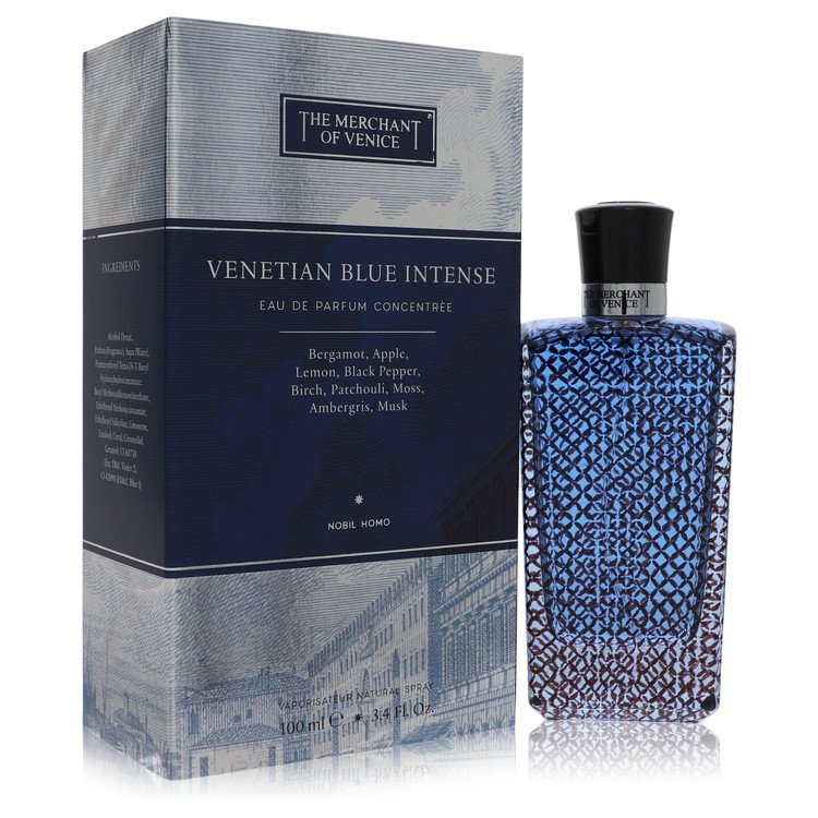 Venetian Blue Intense Eau De Parfum Spray Concentree By The Merchant Of Venice (Men) - Rochan Shop