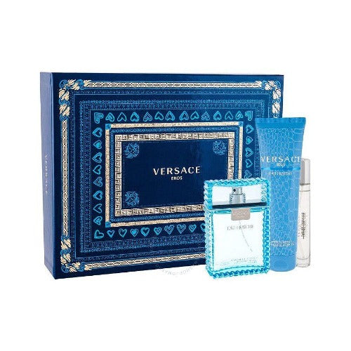 Versace Man Eau Fraiche 3 Piece Gift Set Versace Men's Gift Sets - Rochan Shop