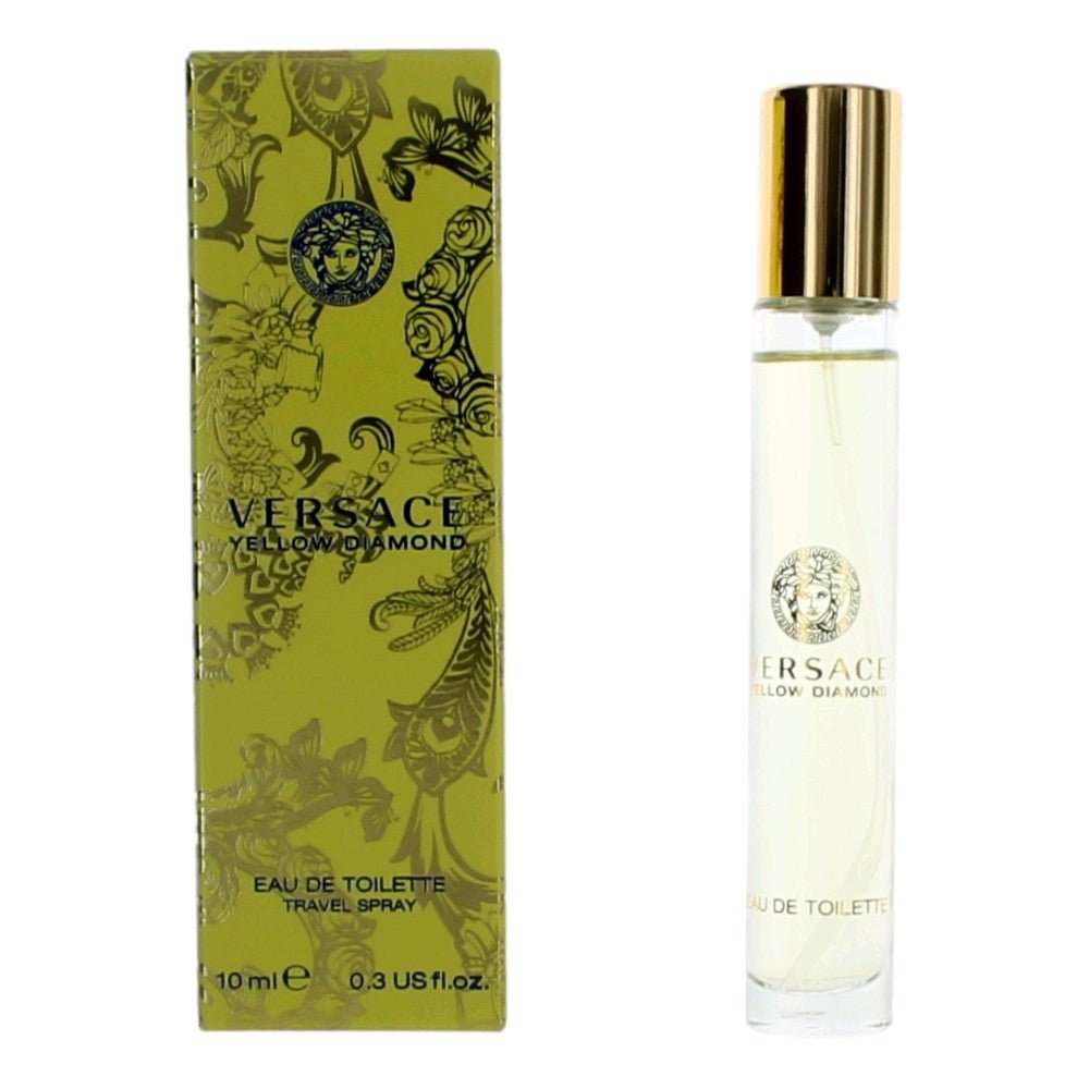 Versace Yellow Diamond By Versace, 0.3 Oz Edt Spray For Women - Rochan Shop