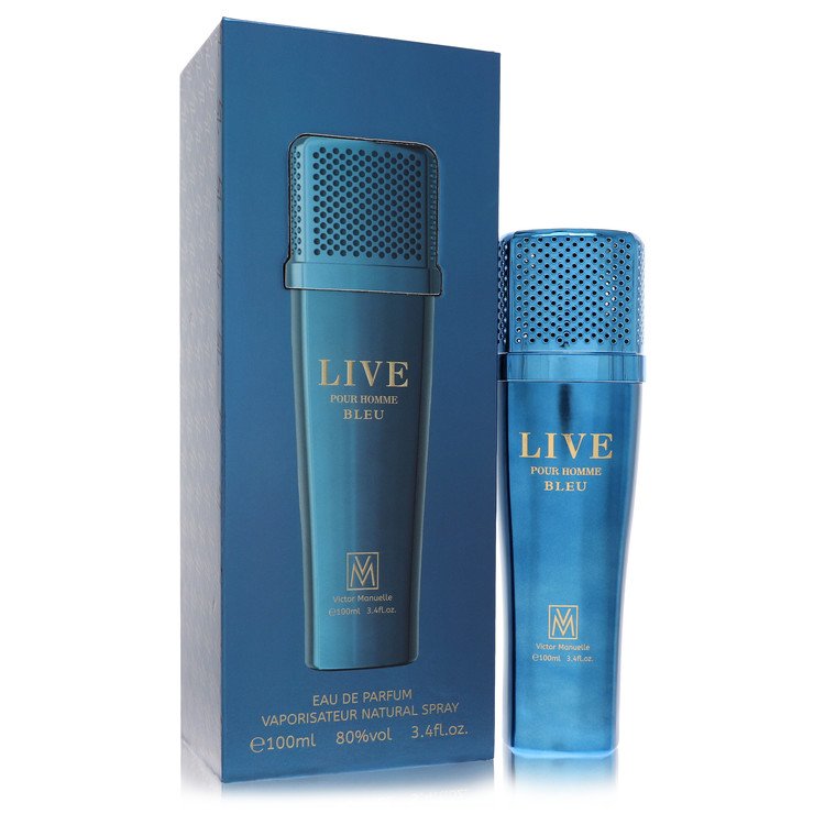 Victor Manuelle Live Bleu Eau De Parfum Spray By Victor Manuelle (Men) - Rochan Shop