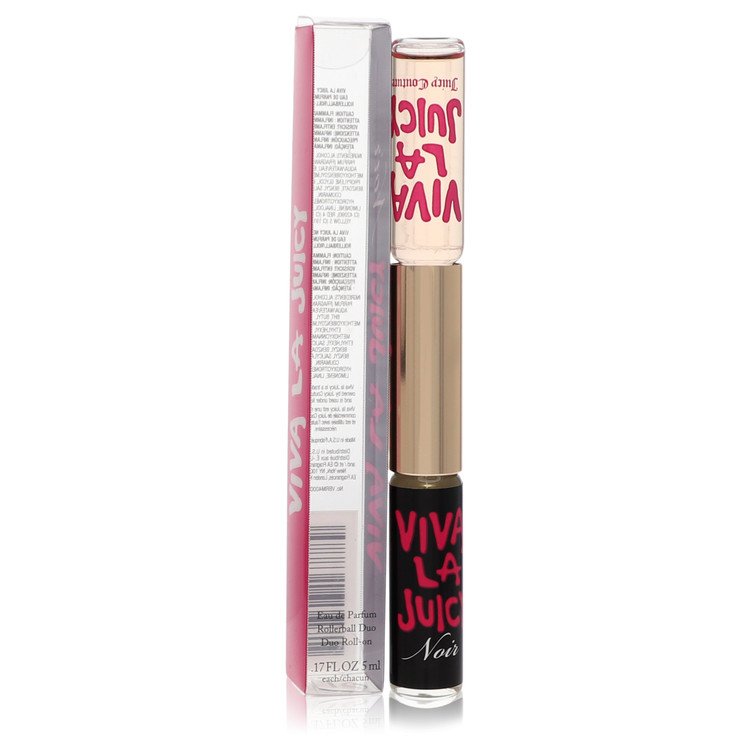 Viva La Juicy Noir Duo Mini Edp Roll On Viva La Juicy Noir+Viva La Juicy By Juicy Couture (Women) - Rochan Shop