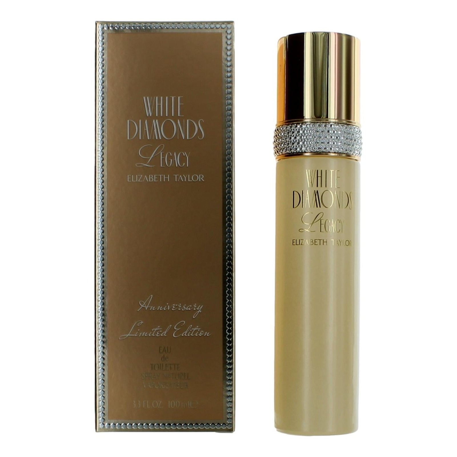 White Diamonds Legacy By Elizabeth Taylor, 3.3 Oz Edt Spray For Women - Rochan Shop