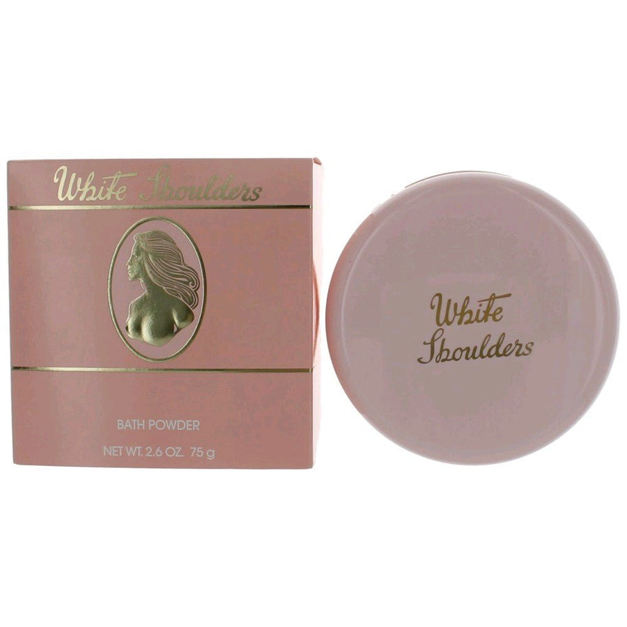 White Shoulders By Parfums International, 2.6 Oz Bath Powder For Women - Rochan Shop