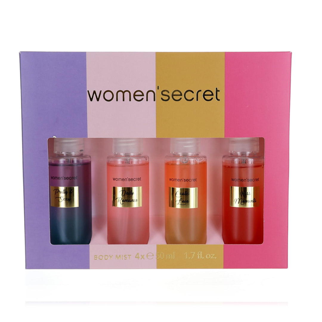 Women'secret By Women'secret, 4 Piece Body Mist Set For Women - Rochan Shop