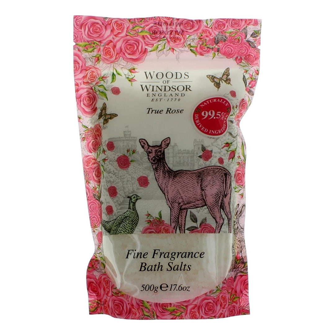 Woods Of Windsor True Rose By Woods Of Windsor, 17.6oz Bath Salts Women - Rochan Shop