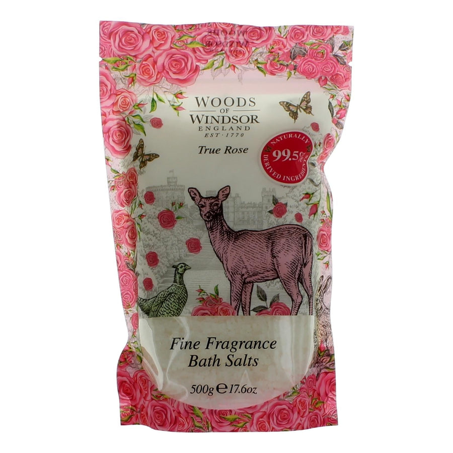 Woods Of Windsor True Rose By Woods Of Windsor, 17.6oz Bath Salts Women - Rochan Shop