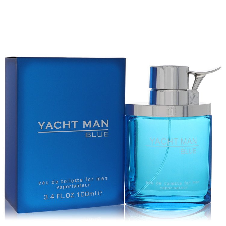 Yacht Man Blue By Myrurgia Eau De Toilette Spray 3.4 Oz (Men) - Rochan Shop