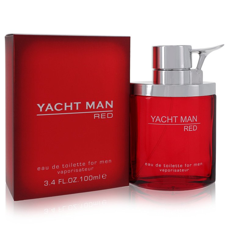 Yacht Man Red Eau De Toilette Spray By Myrurgia (Men) - Rochan Shop