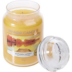 Yankee Candle By Yankee Candle Autumn Sunset Scented Large Jar (Unisex) - Rochan Shop