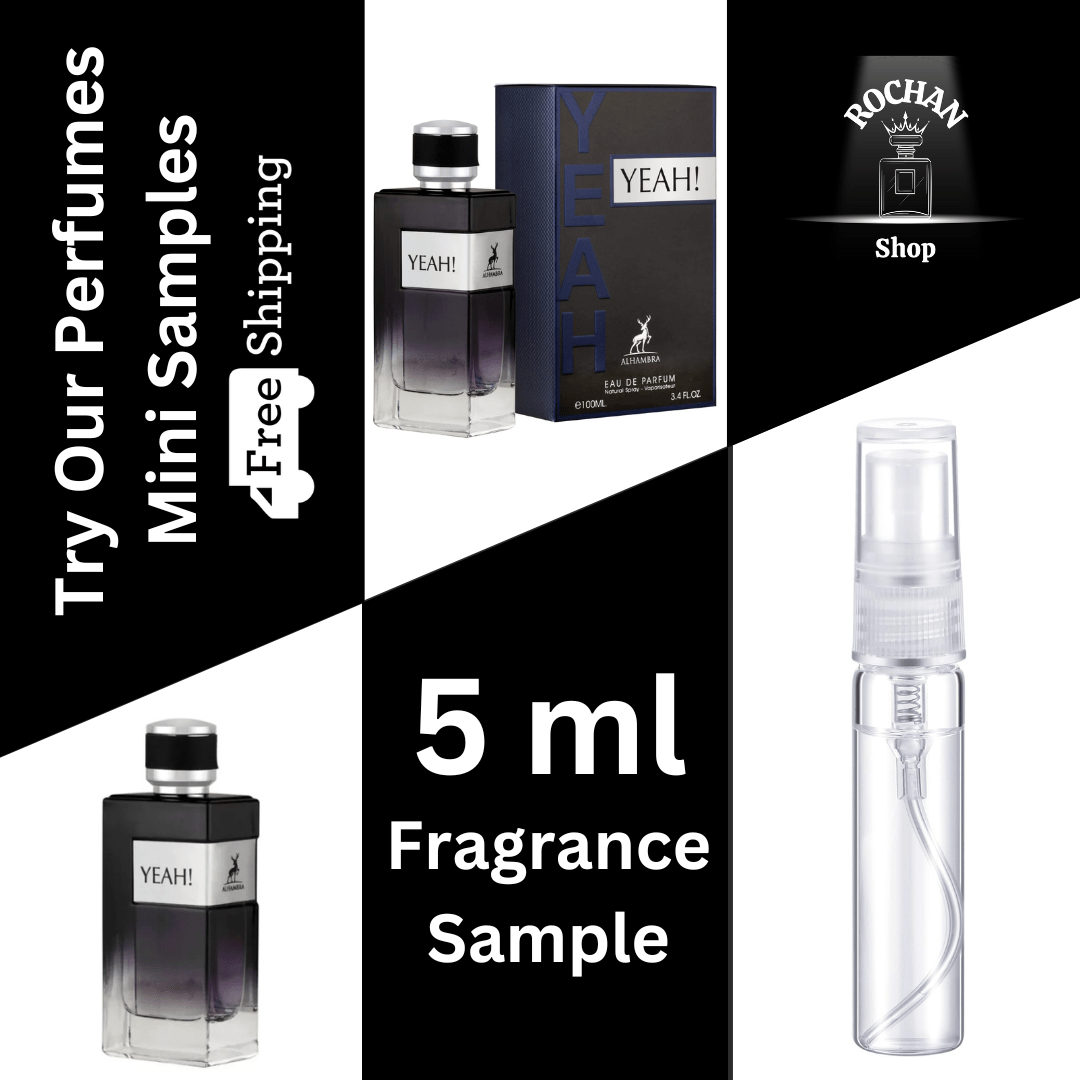 Yeah! By Maison Alhambra Eau De Parfum Spray 5 ml Sample (Men) - Rochan Shop