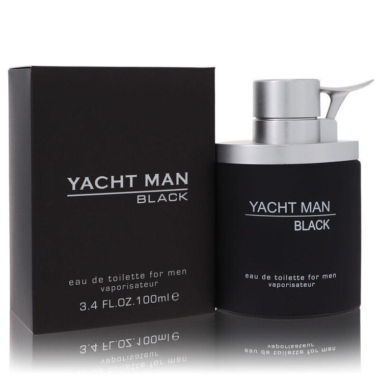 Yacht Man Black By Myrurgia Eau De Toilette Spray 3.4 Oz (Men)